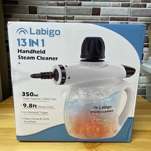 Steam Cleaner, Pressurized Handheld 13pcs Multi-Purpose Natural Deep Cleaning